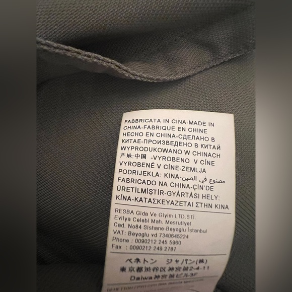 Sisley (Benetton Group) 100% lyocell open front olive green midi vest size US 4 - Picture 11 of 12